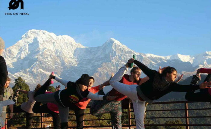 One day yoga retreat in Nepal