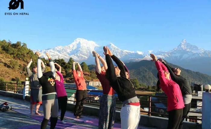 3 days yoga retreat in Nepal
