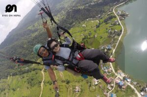 Paragliding in Pokhara- Eyes on Nepal