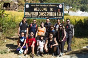 Annapurna conservation area - hiking in nepal