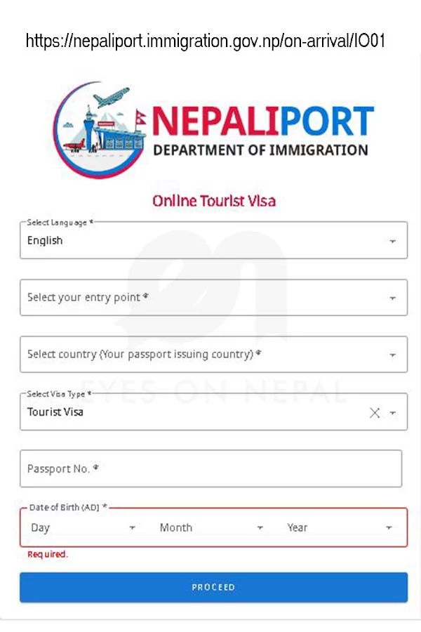 how to extend nepal tourist visa