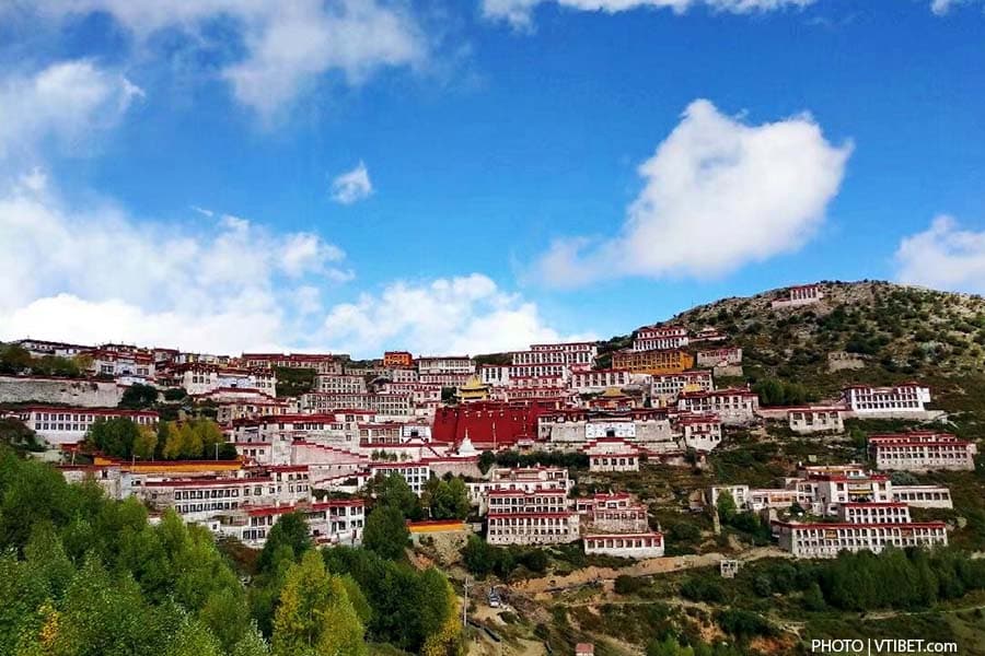 Ganden monastery Tibet