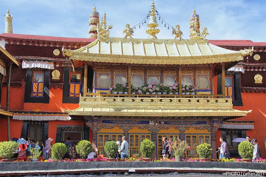 Jokhang temple Lhasa Tibet