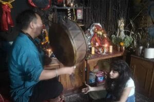 Shaman in nepal