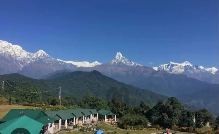 Dhampus Australian camp trek from Pokhara