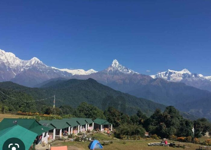 Dhampus Australian camp trek from Pokhara