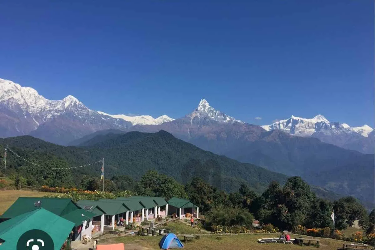Dhampus Australian camp trek from Pokhara