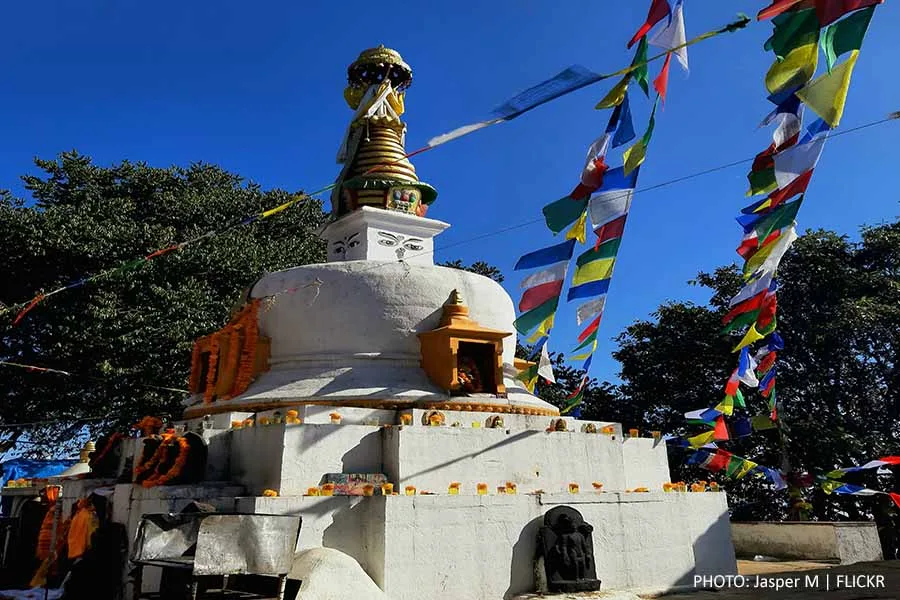 Jamacho Monastery hiking from Kathmandu